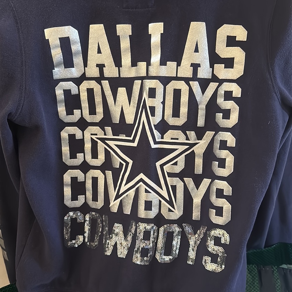 VS PINK - Dallas Cowboys Zip up hoodie.